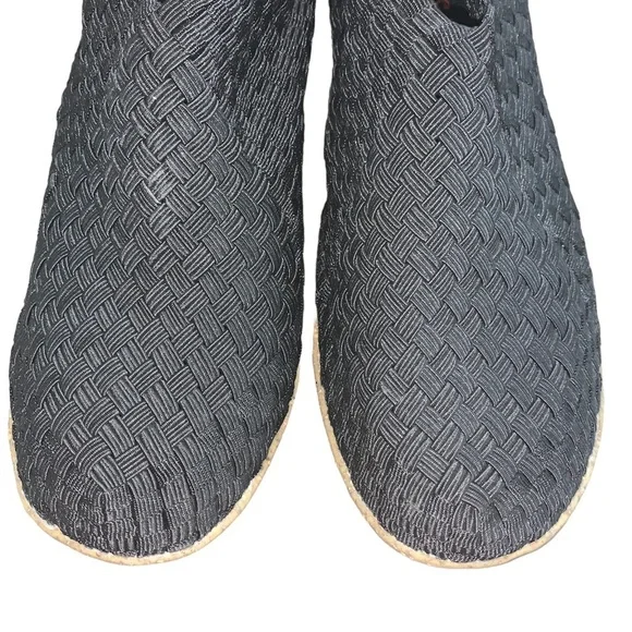 Bernie mev. Black Wedge slip on shoes - Picture 5 of 5